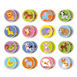 Memory spel - dieren